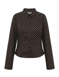mbym Danire-M Skjorte - Prikket dotted Clearance