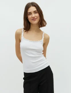 mbym Elinea-M Top - Hvid white Clearance