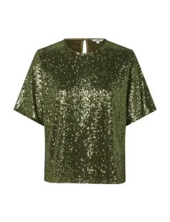 mbym Emrilla-M T-Shirt - Grøn green Online