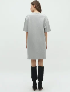 mbym Emrys Long-M Kjole - Lysegrå light grey Clearance