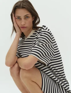 mbym Emrys Long-M Kjole - Stribet striped New