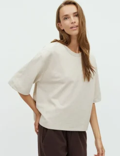 mbym Emrys-M T-shirt - Sand beige Outlet