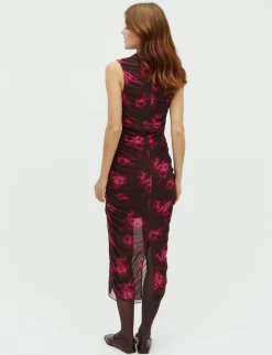 mbym Esthe-M Kjole - Mørkebrun Dark Brown Online