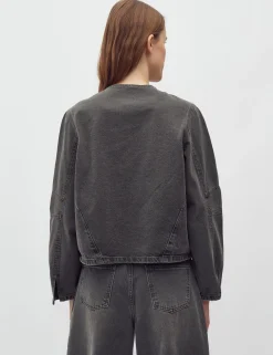 mbym Exana-M Denimbluse - Grøn green Best