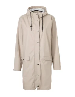 mbym Fabiola Regnjakke - Sand beige