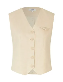 mbym Flavio-M Vest - Sand beige Sale