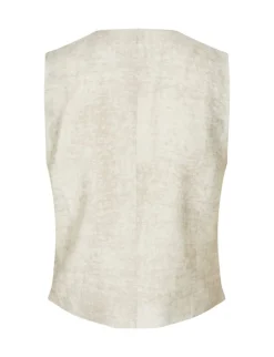 mbym Flavio-M Vest - Sand beige Sale
