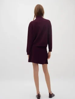 mbym Folami-M Striknederdel - Vinrød winetasting Clearance