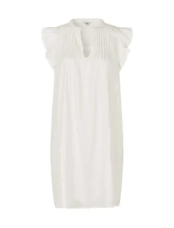 mbym Gemala Long-M Kjole - Hvid white