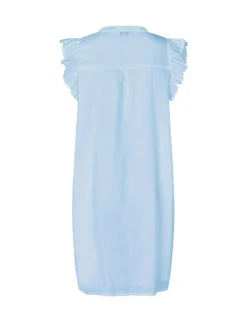 mbym Gemala Long-M Kjole - Blå blue Sale