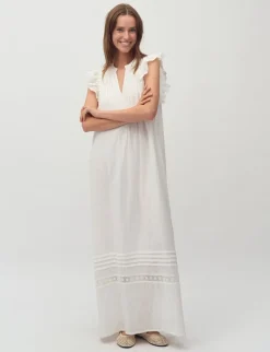 mbym Gemala X-long-M Kjole - Hvid white Discount