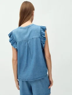 mbym Gemala-M Top - denim Outlet