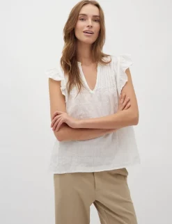 mbym Gemala-M Top - Hvid white Online