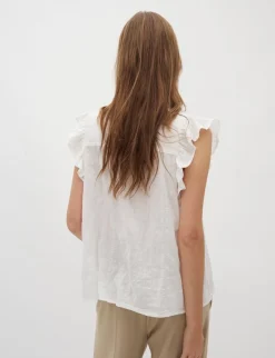 mbym Gemala-M Top - Hvid white Online