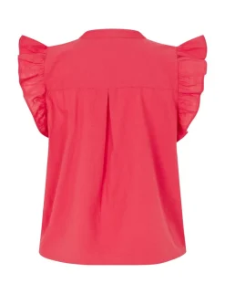 mbym Gemala-M Top - Rød red Sale