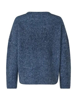 mbym Gillian Contrast-M Strik - Mørkeblå Dark Blue