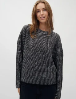 mbym Gillian Contrast-M Strik - Sort black Online