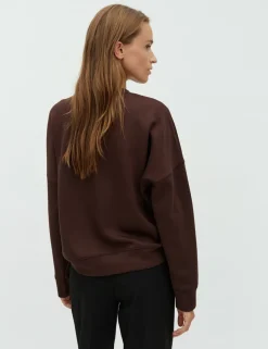 mbym Gill-M Sweatshirt - Brun brown Clearance