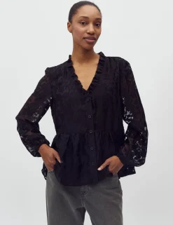 mbym Gorgia-M Skjorte - Sort black Discount