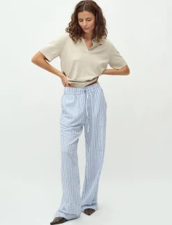 mbym Grasielle-M Bukser - Stribet striped Outlet