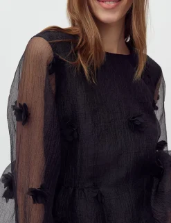 mbym Hasel-M Bluse - Sort black