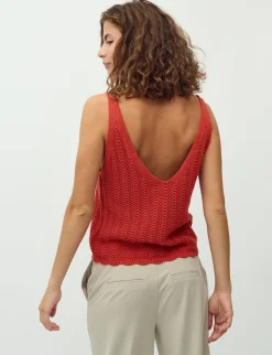 mbym Humita-M Striktop - Rød red New