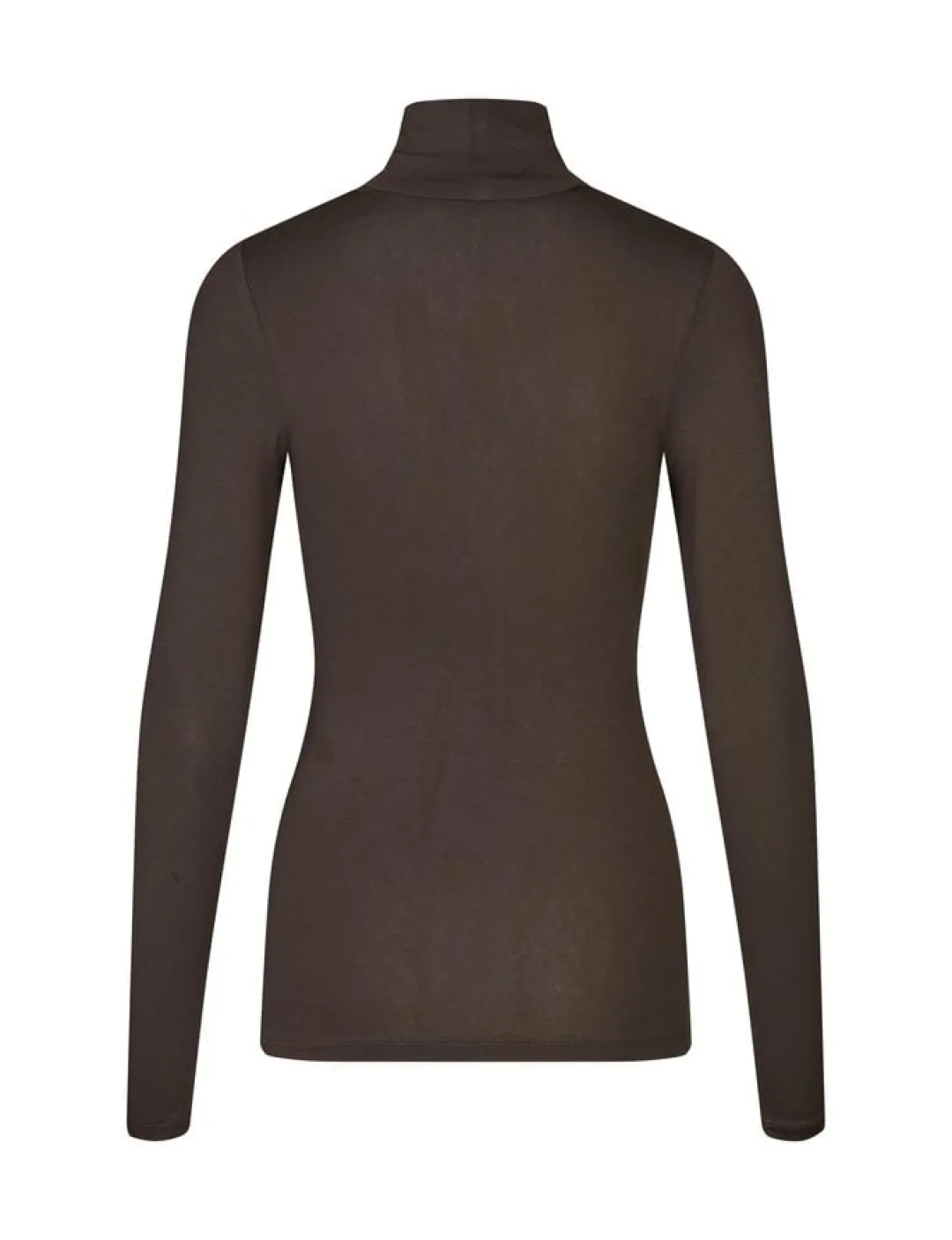 mbym Ina GG Basic Bluse - Mørkebrun Dark Brown Hot