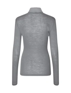 mbym Ina-M Basic Bluse - Grå grey Best