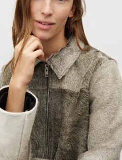 mbym Isata-M Ko Jakke - Grå grey Sale