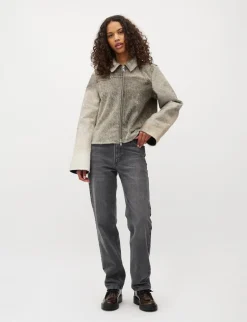 mbym Isata-M Ko Jakke - Grå grey Sale