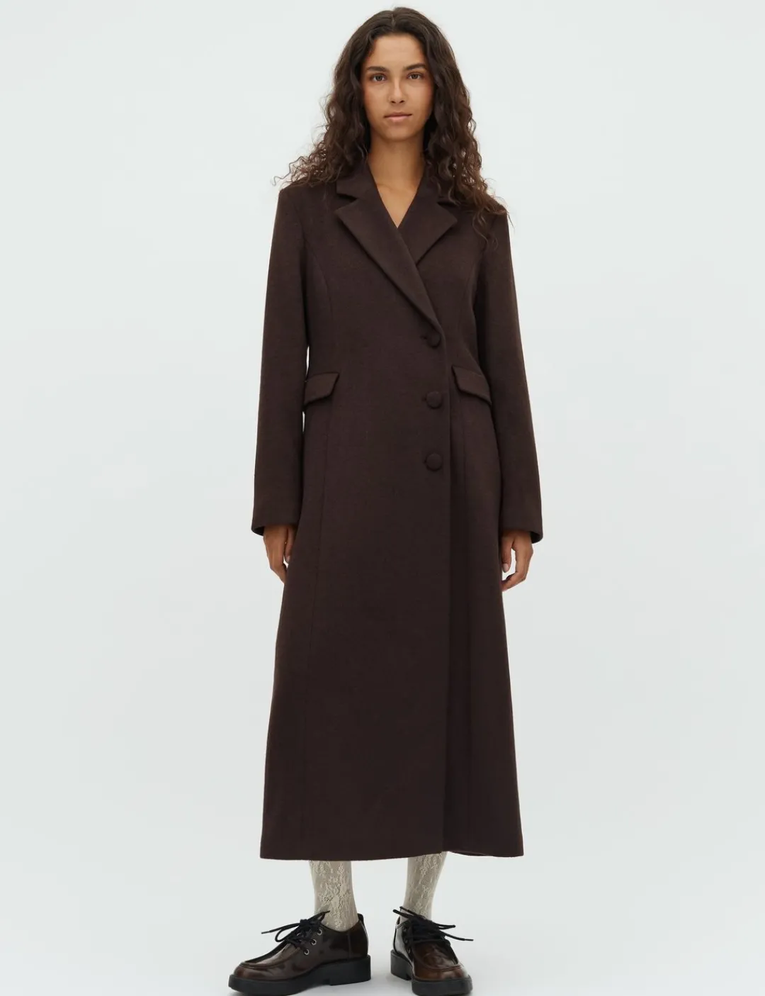 mbym Iva Long-M Frakke - Brun brown New