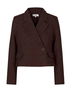 mbym Iva-M Blazer - Mørkebrun Dark Brown