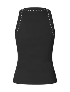 mbym Jaxson-M Stud Top - Sort black Sale