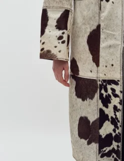 mbym Josse-M Cow Frakke - print Discount