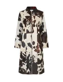 mbym Josse-M Cow Frakke - print Discount