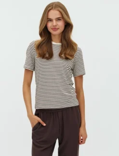mbym Julie-M T-shirt - Brun brown Clearance