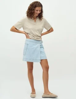 mbym Kalinca-M Nederdel - denim Sale