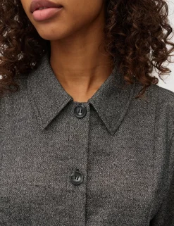 mbym Kalira-M Kjole - Grå grey Clearance