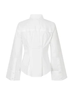 mbym Kaloni-M Skjorte - Hvid white Outlet