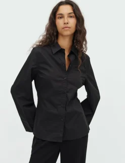 mbym Kaloni-M Skjorte - Sort black Sale