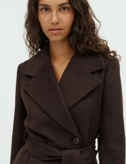 mbym Kylan-M Frakke - Mørkebrun Dark Brown Clearance