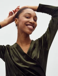 mbym Lione Rewind Bodystocking - Grøn green Hot