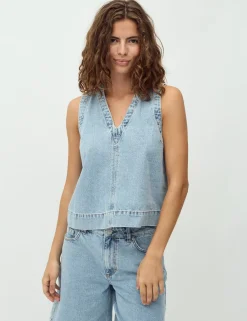 mbym Louisana-M Top - denim Online