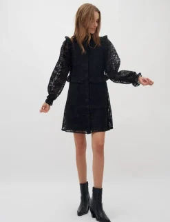 mbym Luana-M Kjole - Sort black Online