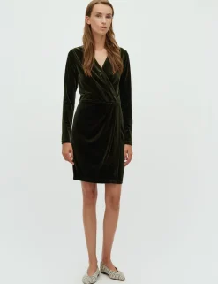 mbym Madena Kjole - Grøn green Online