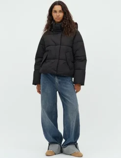 mbym Mishal-M Pufferjakke - Sort black Clearance