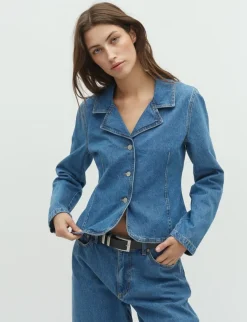 mbym Niola-M Blazerjakke - denim