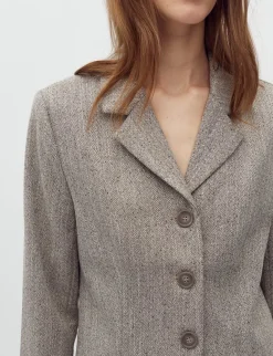 mbym Niona-M Blazer - Grå grey Online