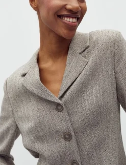 mbym Niona-M Blazer - Grå grey Online