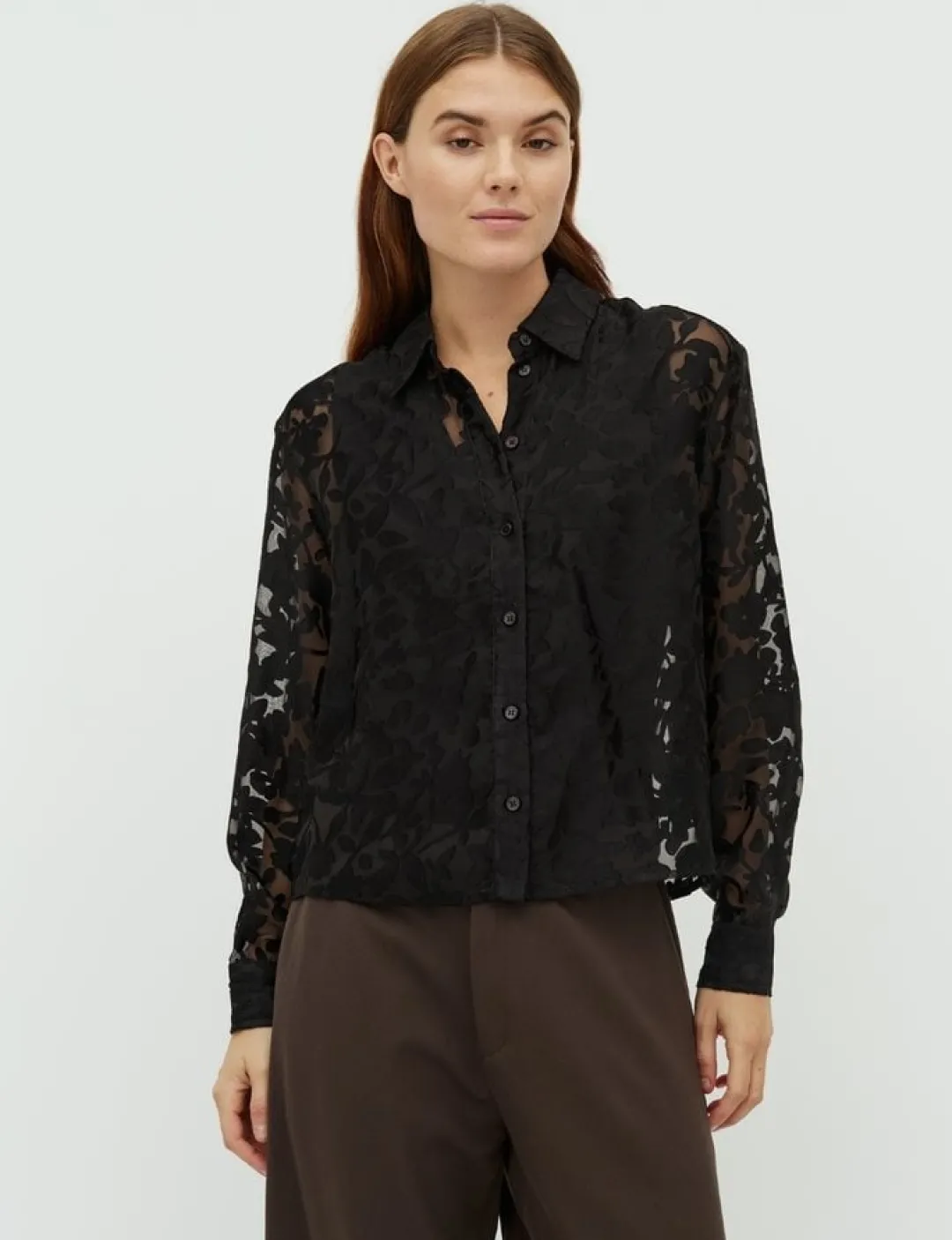 mbym Nira-M Skjorte - Sort black Online